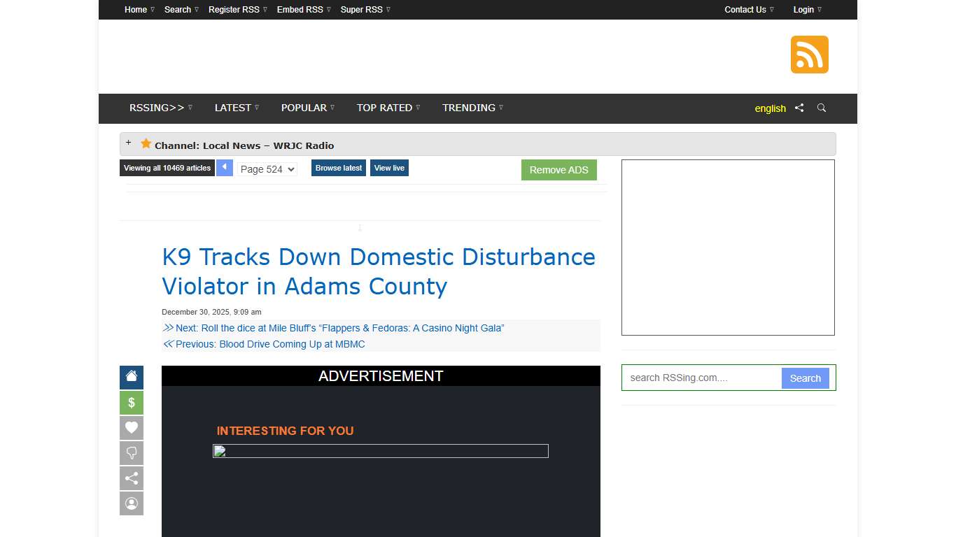 Local News – WRJC Radio